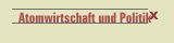 Atomwirtschaft und Politik